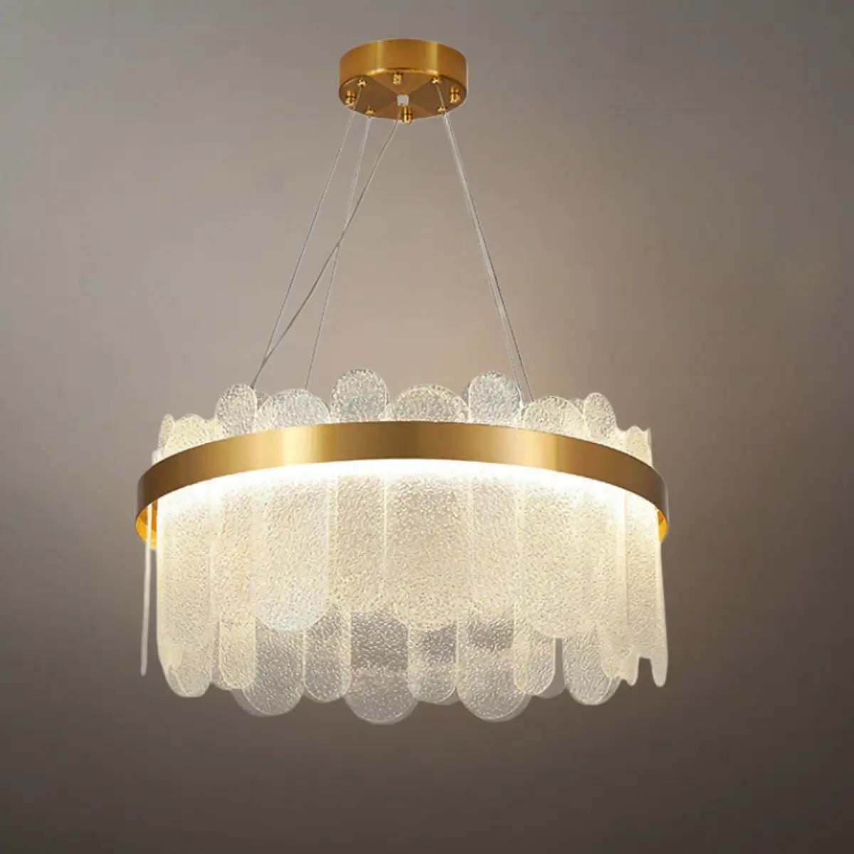Elegant_Circular_Glass_Chandelier_--_Gold