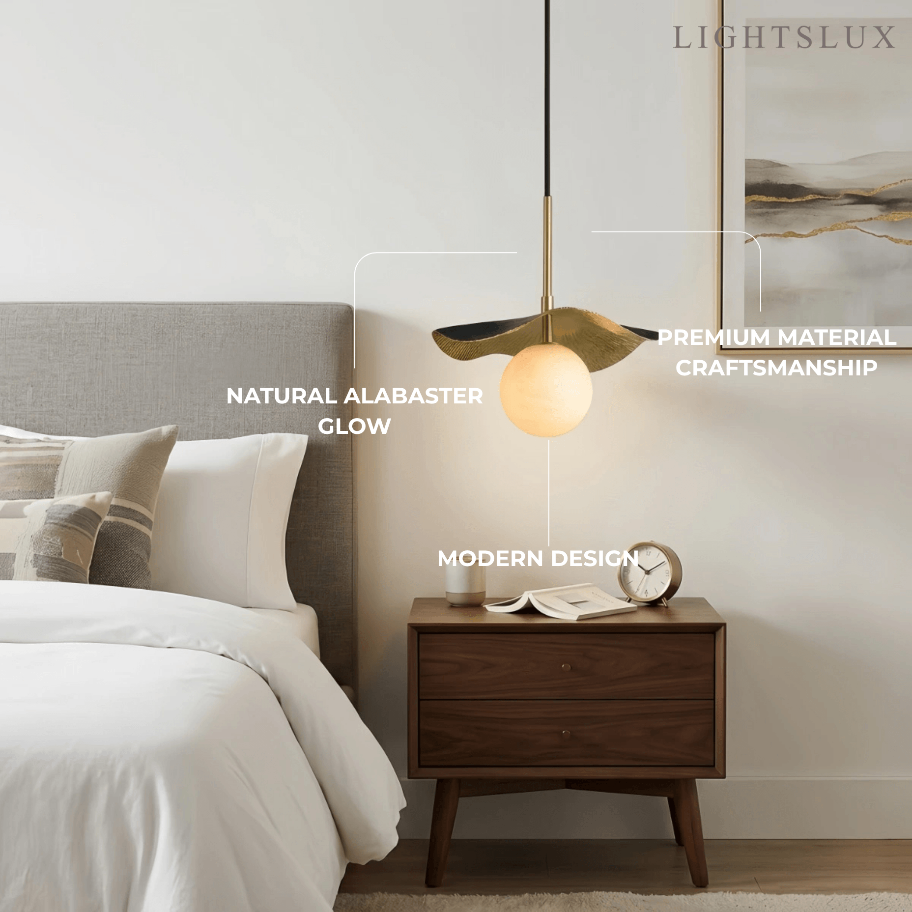 Alba Modern Minimalist Pendant Light