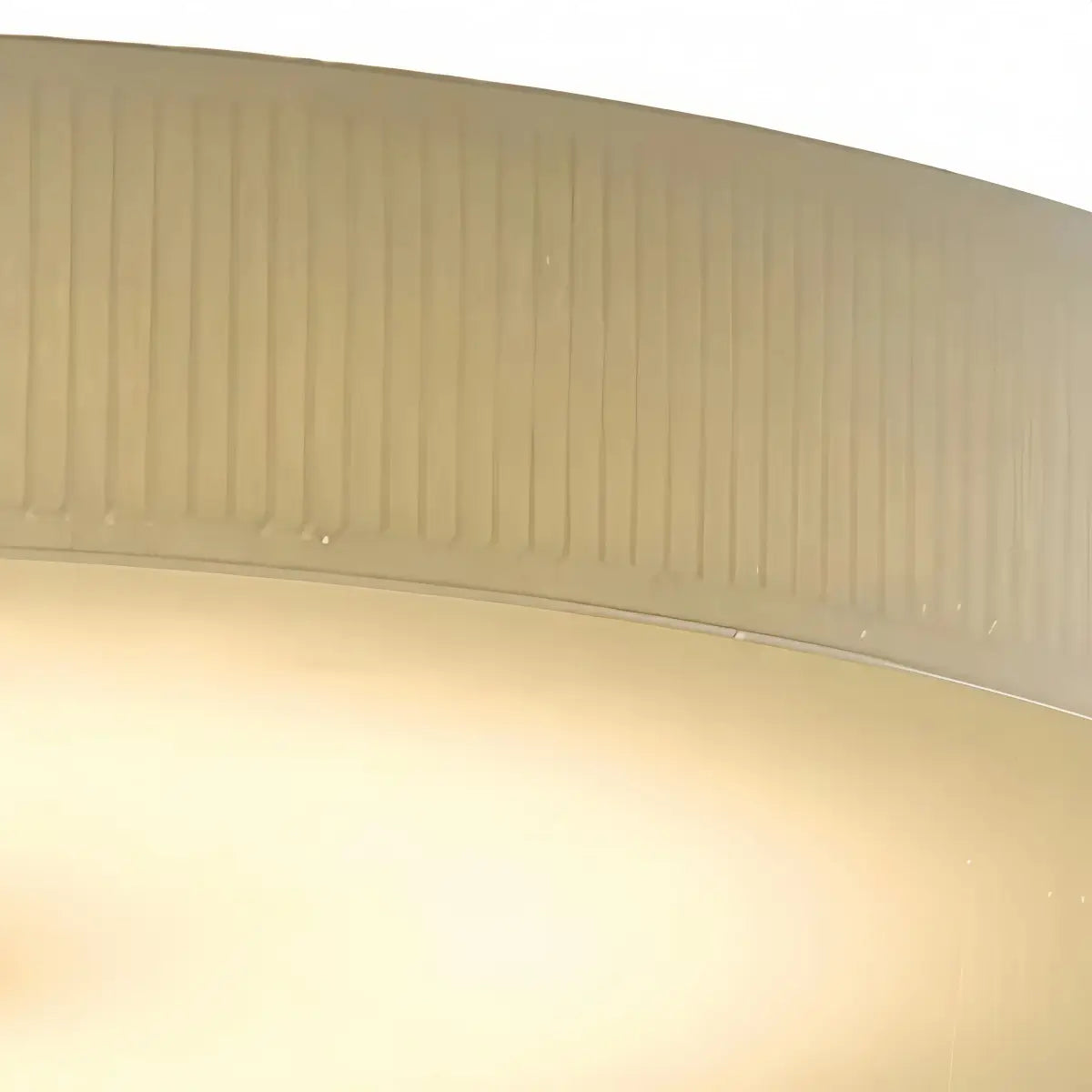 Alba Minimalist Ceiling Light – Alabaster & Brass