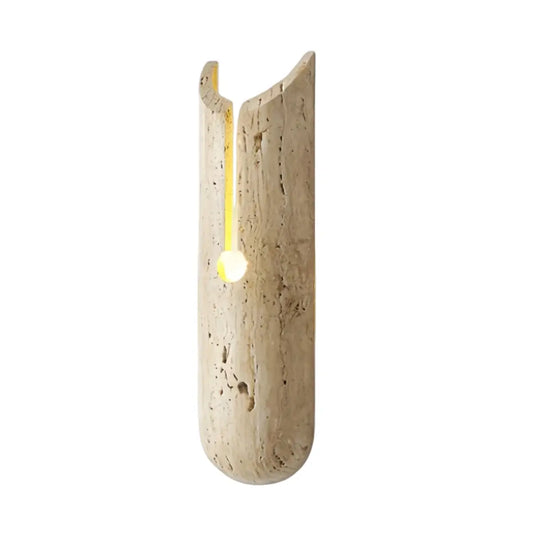 Strata Natural Travertine Wall Light