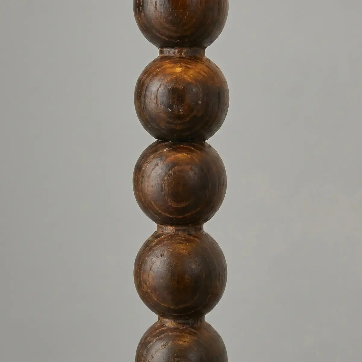 Bamburo Vintage Natural Wood & Rattan Table Lamp