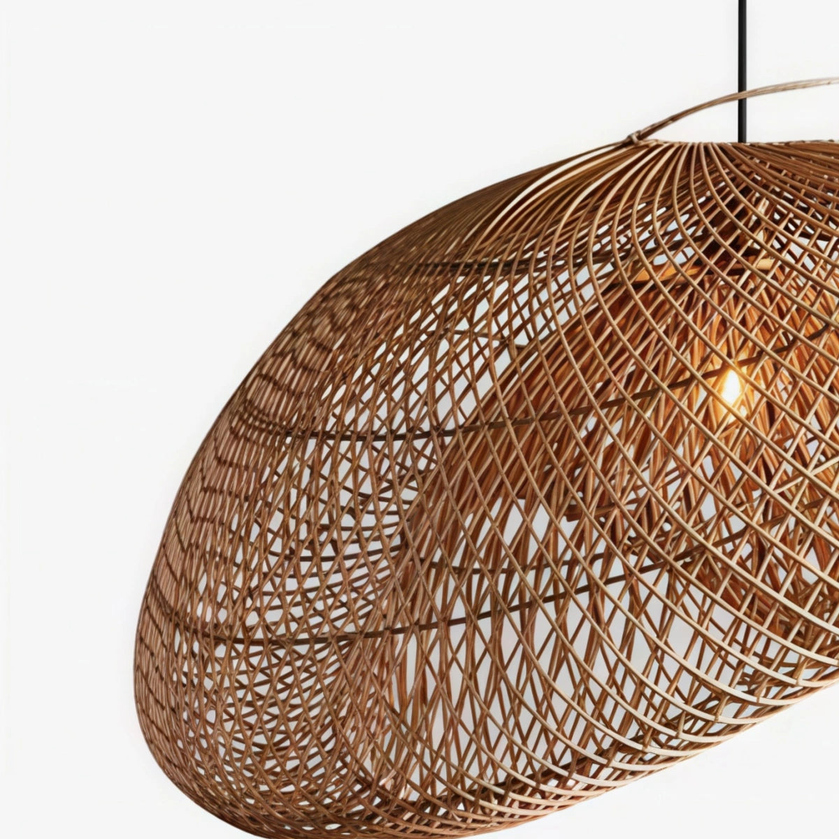 Bamburo Natural Rattan Pendant Light