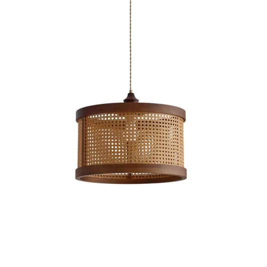 Bamburo Natural Woven Pendant Light
