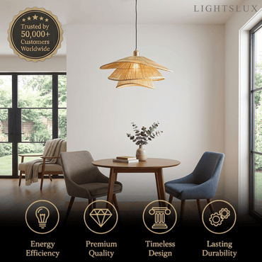 Bamburo Natural Weaver Pendant Lamp