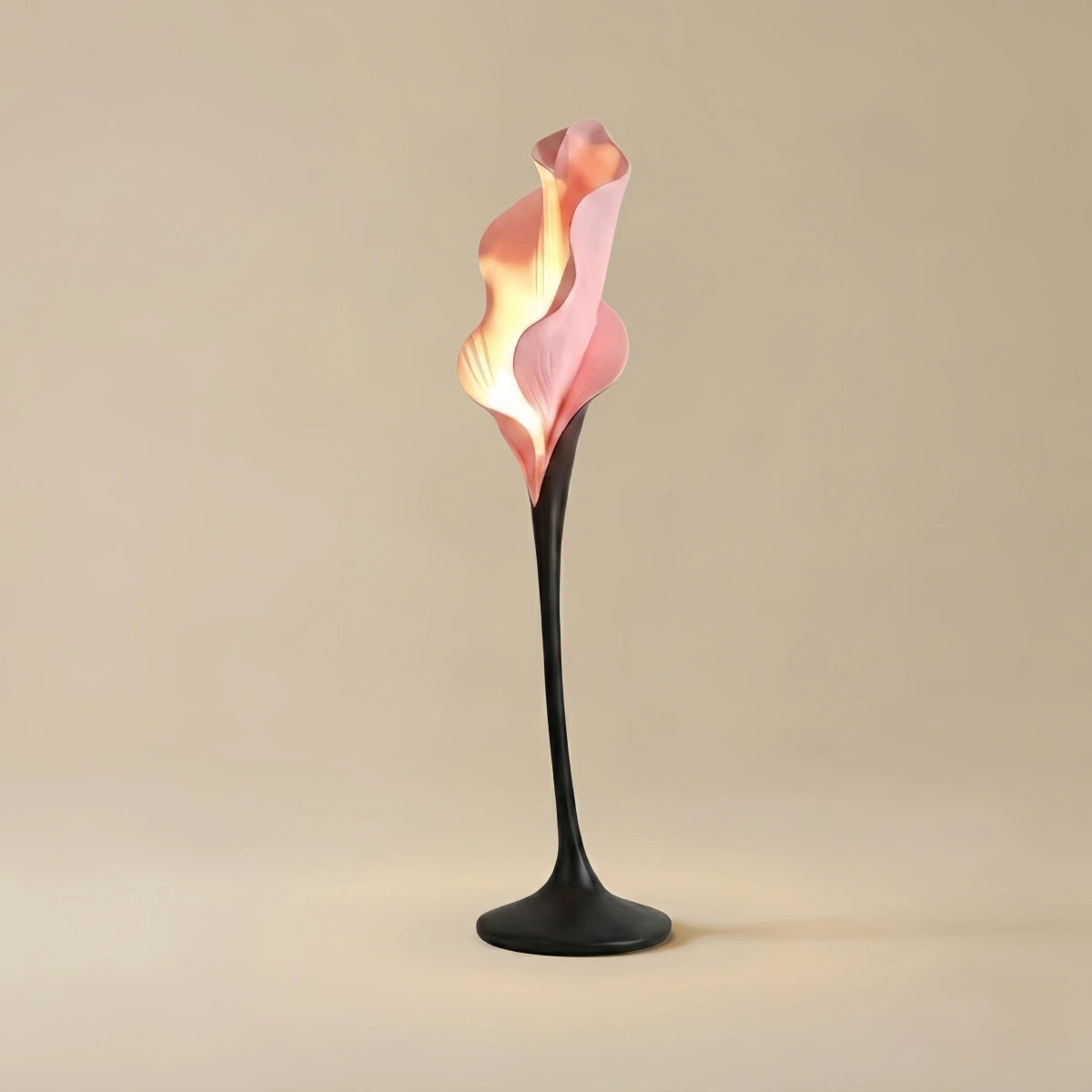 Lunara Art Deco Floor Lamp--Dimmable for Bedroom & Living Room