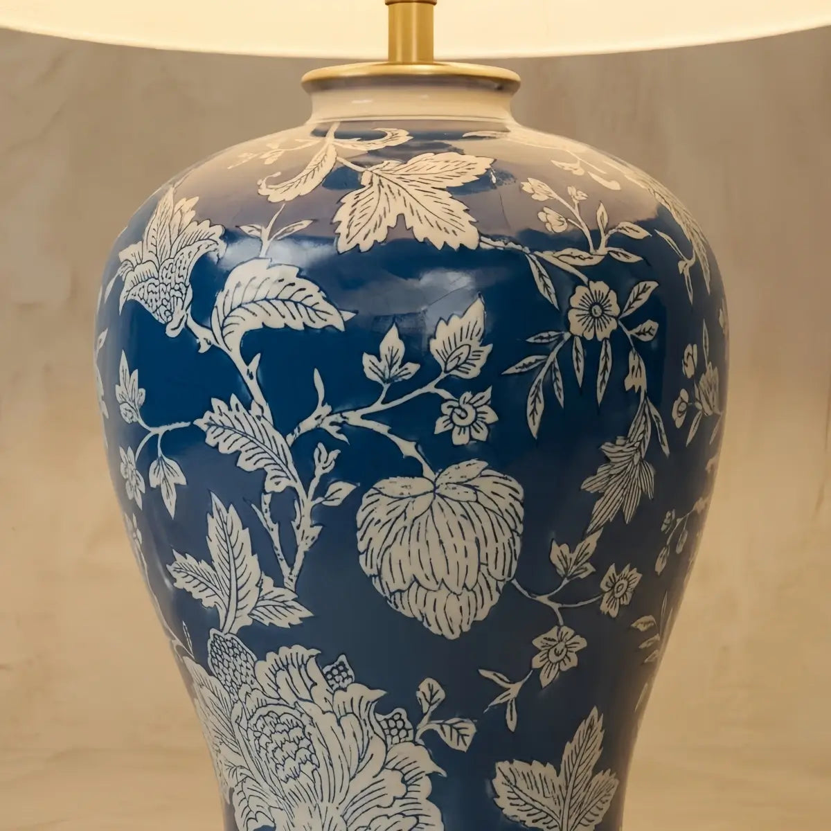 Irondale Vintage Table Lamp--Metal & Fabric for Dining Room
