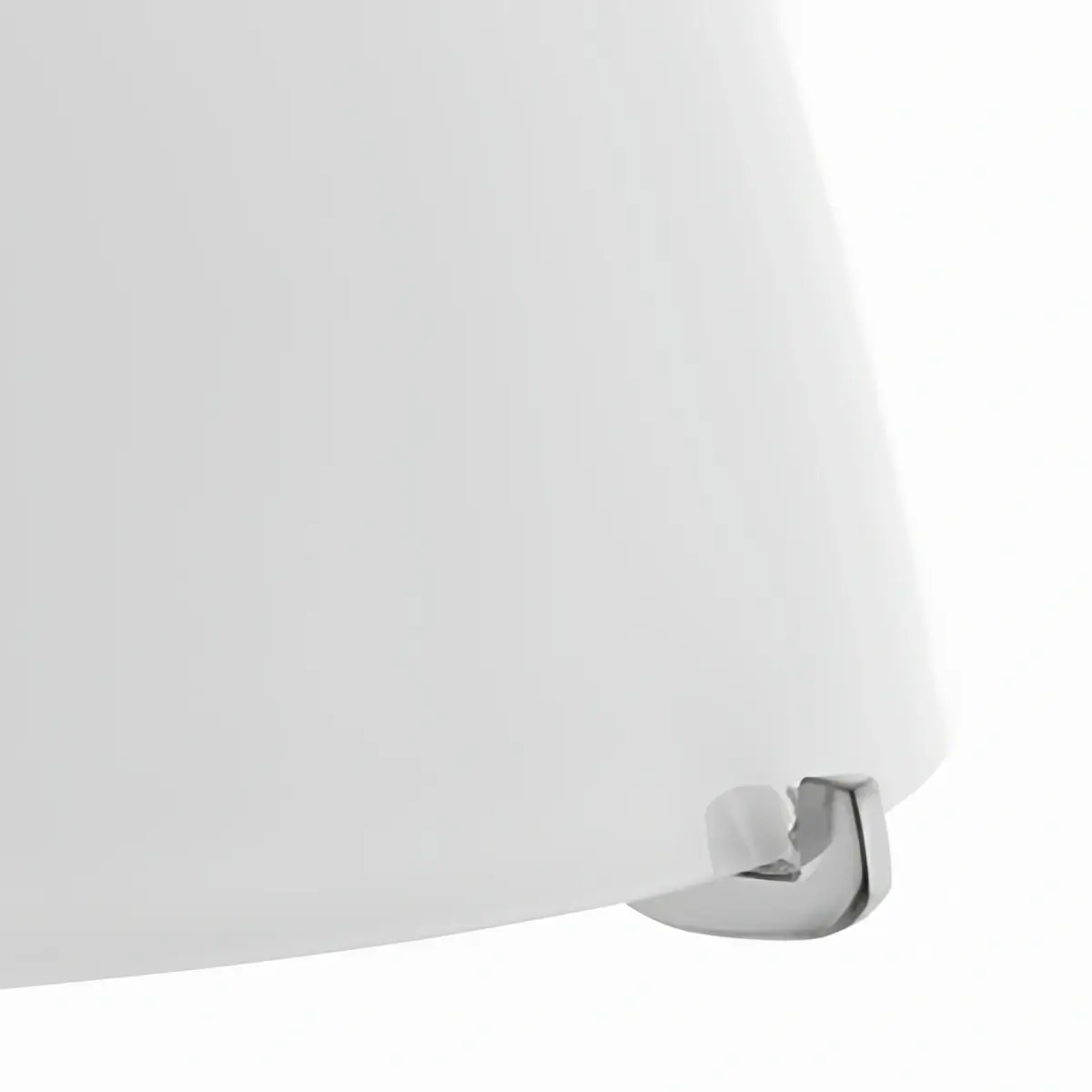 Zenno Modern Table Lamp -- Glass & Walnut Wood & Marble for Bedroom Detail