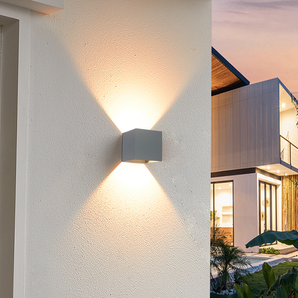 Modern Outdoor Wall Light