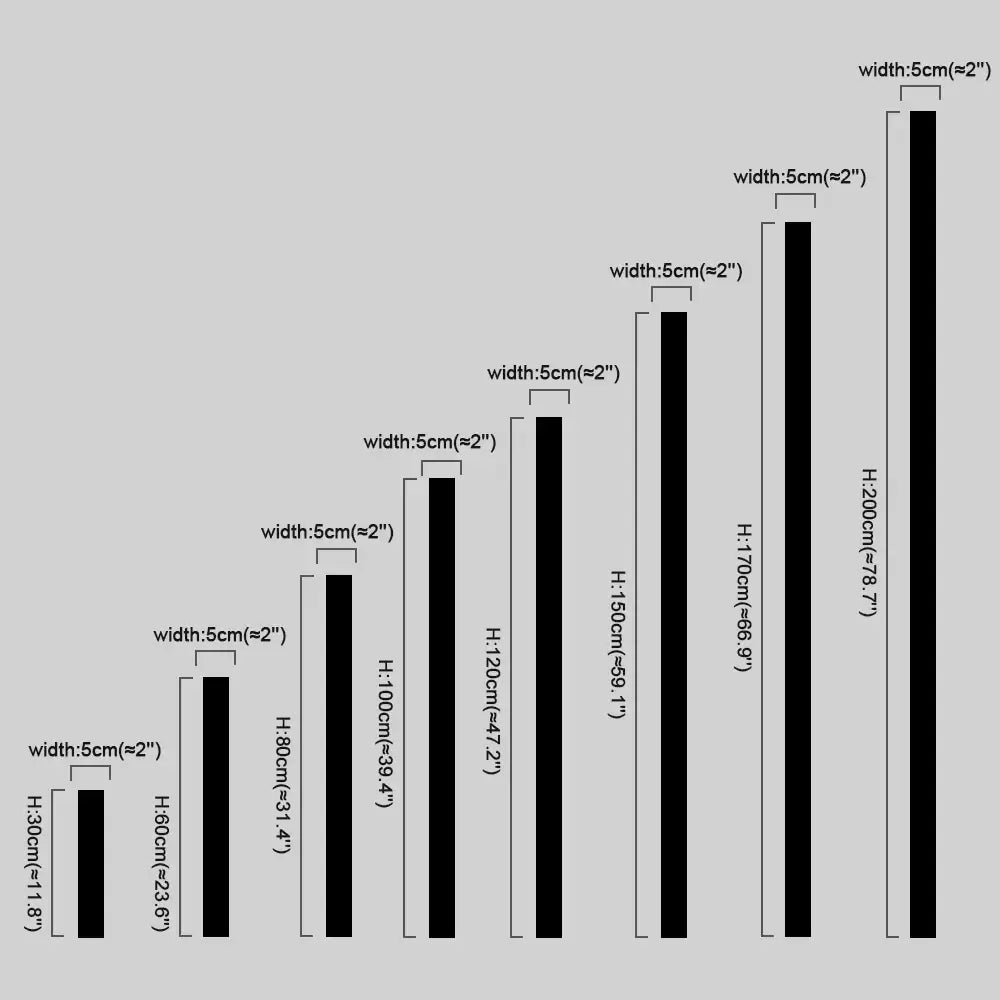 Minimalist Linear Black Outdoor Wall Lamp Sensor