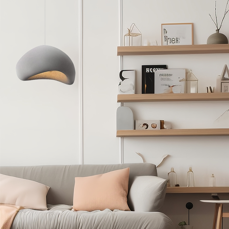 Modern Gray Pendant Light Living Room