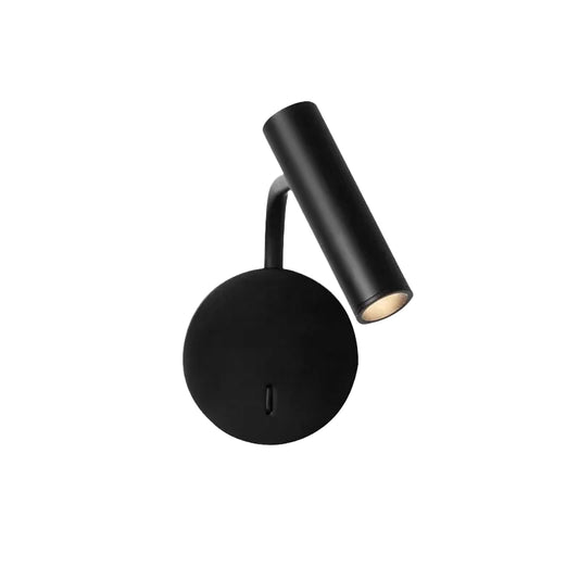 Arcato Modern Metal Wall Lamp - Black/Gold Dual Finish for Bedroom/Living Room