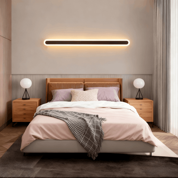 Arcato Modern Linear Outdoor Wall Lamp – Dimmable Light for Indoor/Outdoor