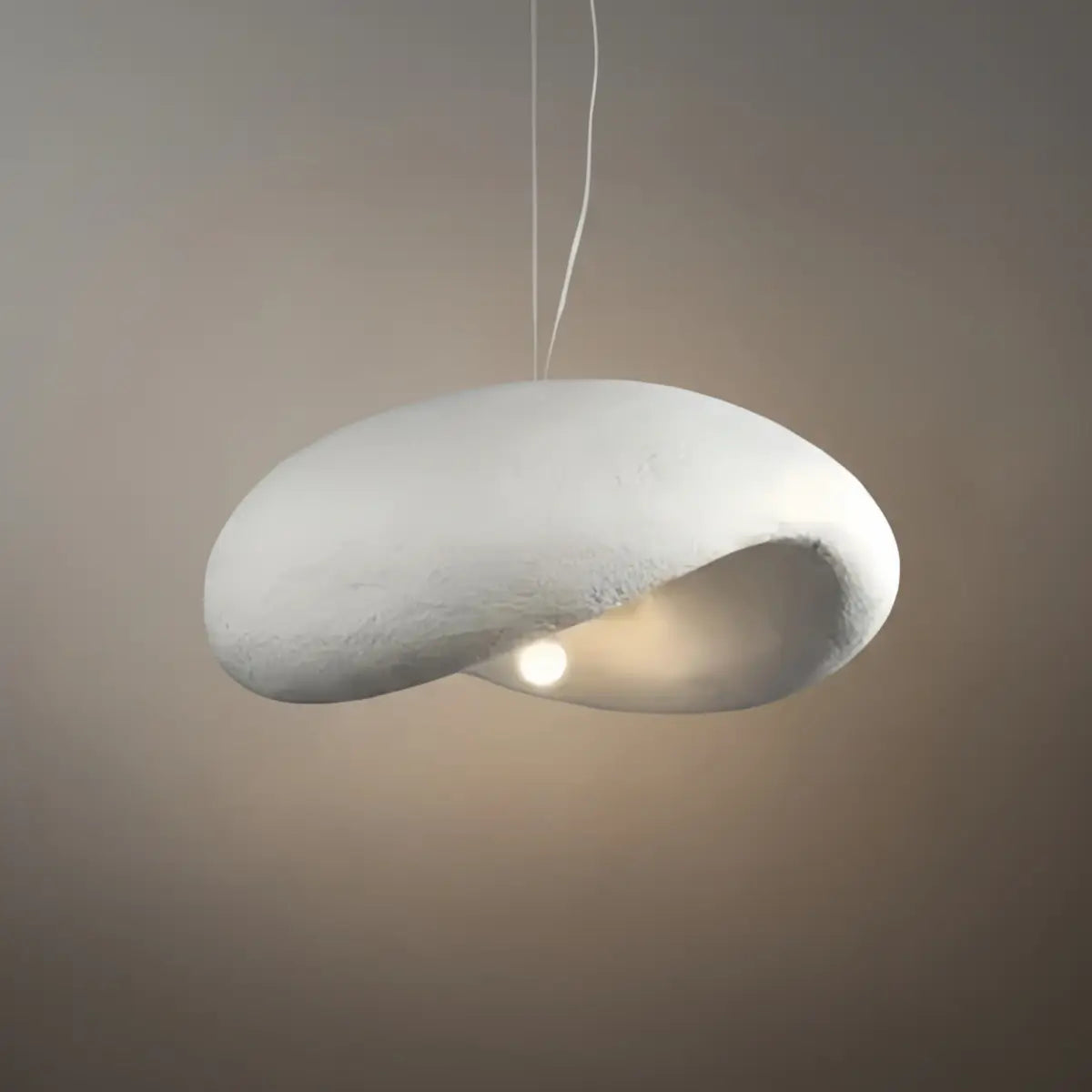Sandora Modern White Dome Pendant Light