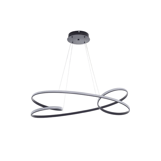 Modern LED Ring Pendant Light — Metal