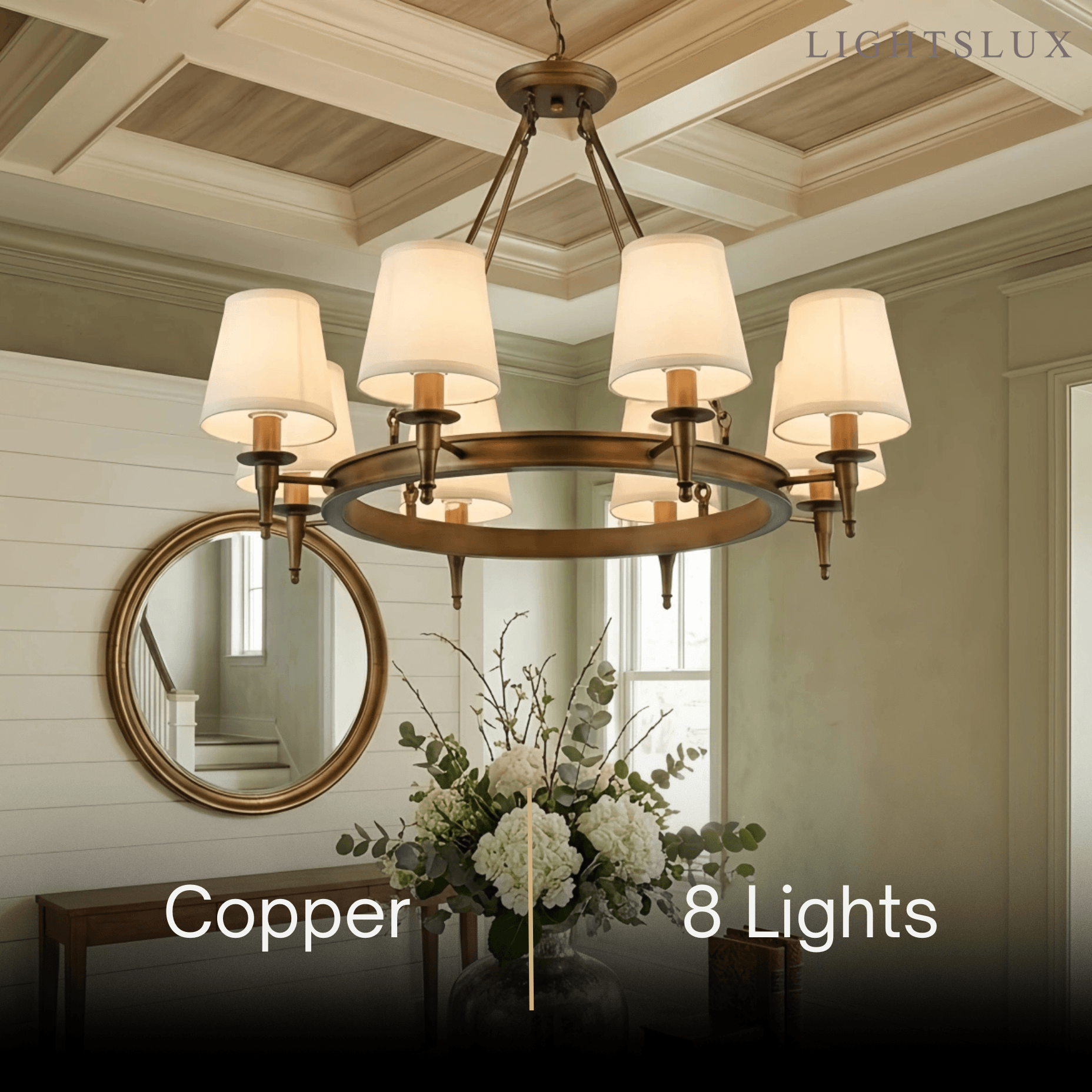Nebula Vintage Black Chandelier