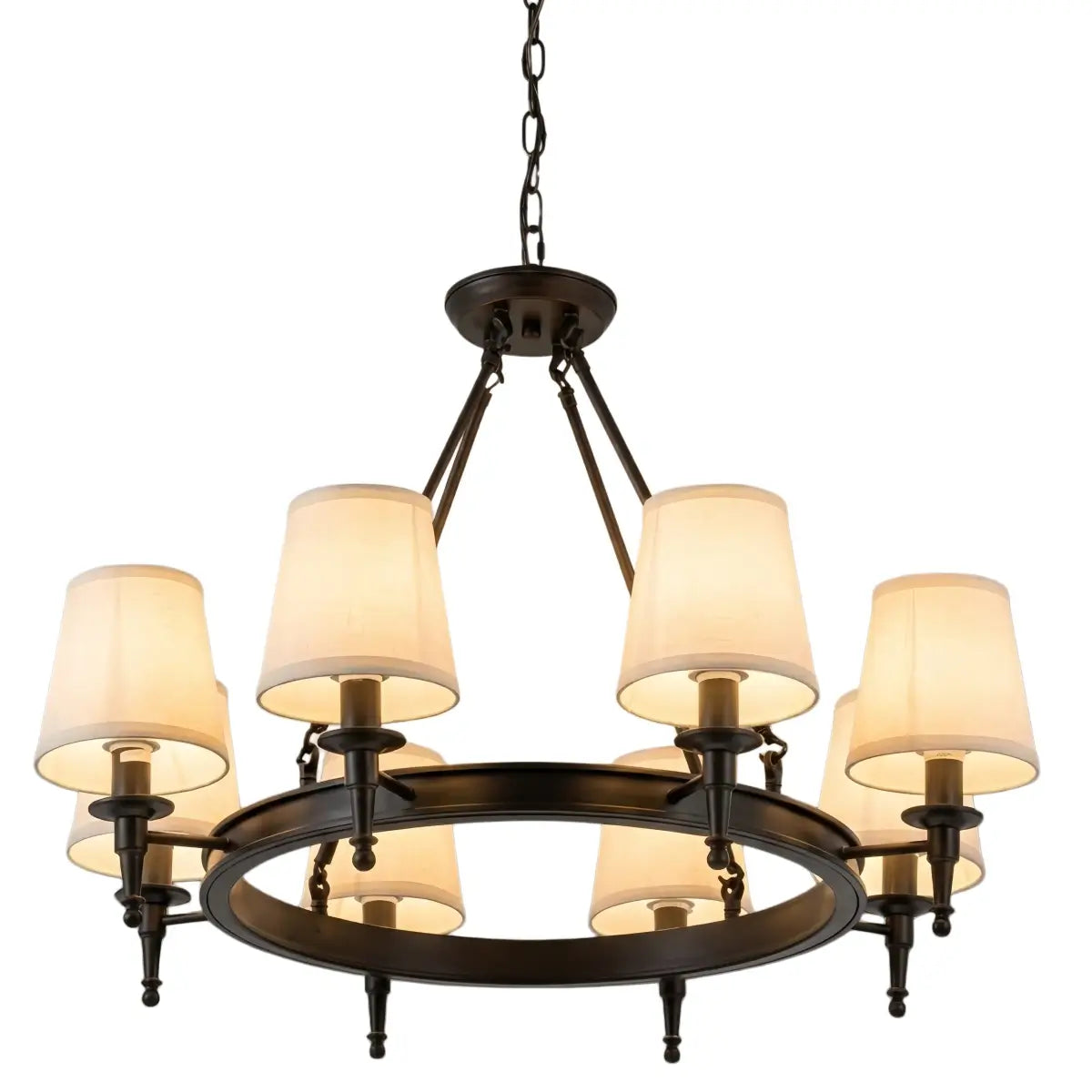 Nebula Vintage Black Chandelier