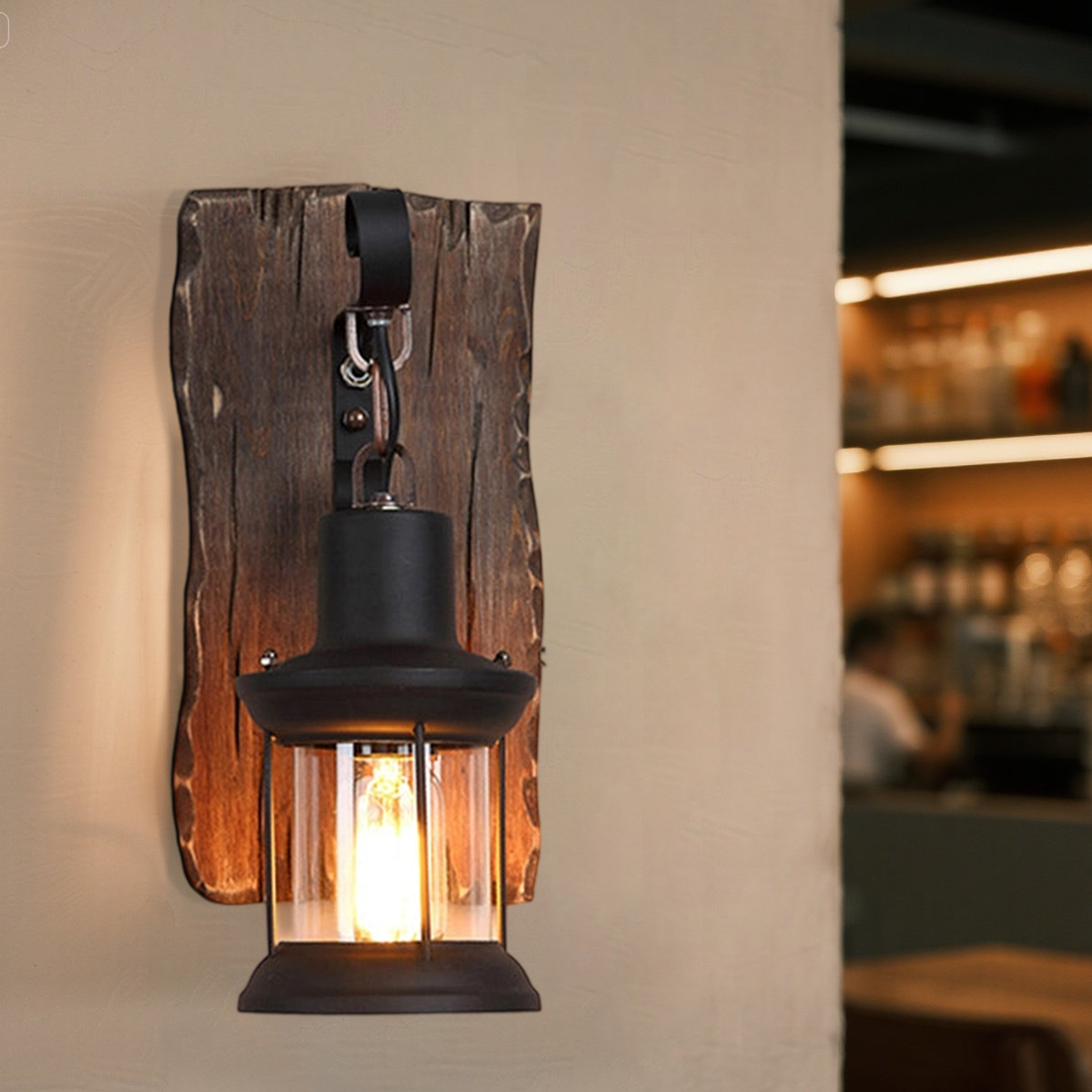 Vintage Indoor Wall Lamp Lantern