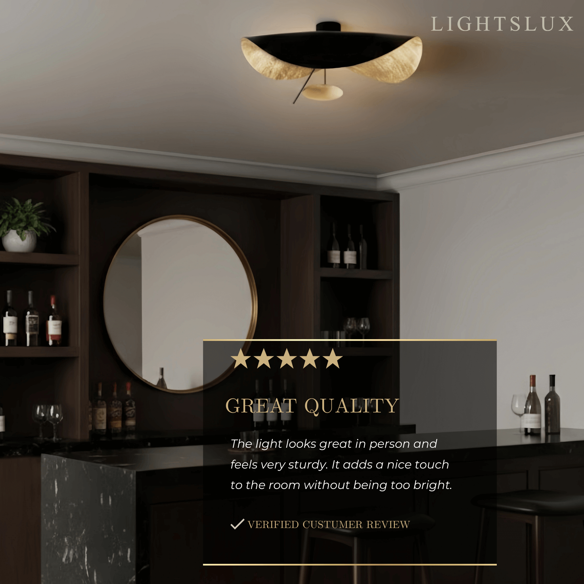 Irondale Modern Ceiling Light – Dining Room