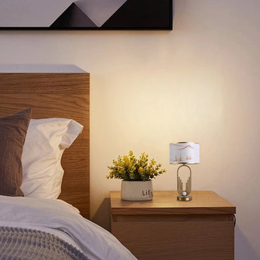 Vivara Modern Gold Floor/Table Lamp