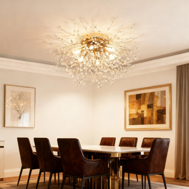 Art Deco Metal Ceiling Light