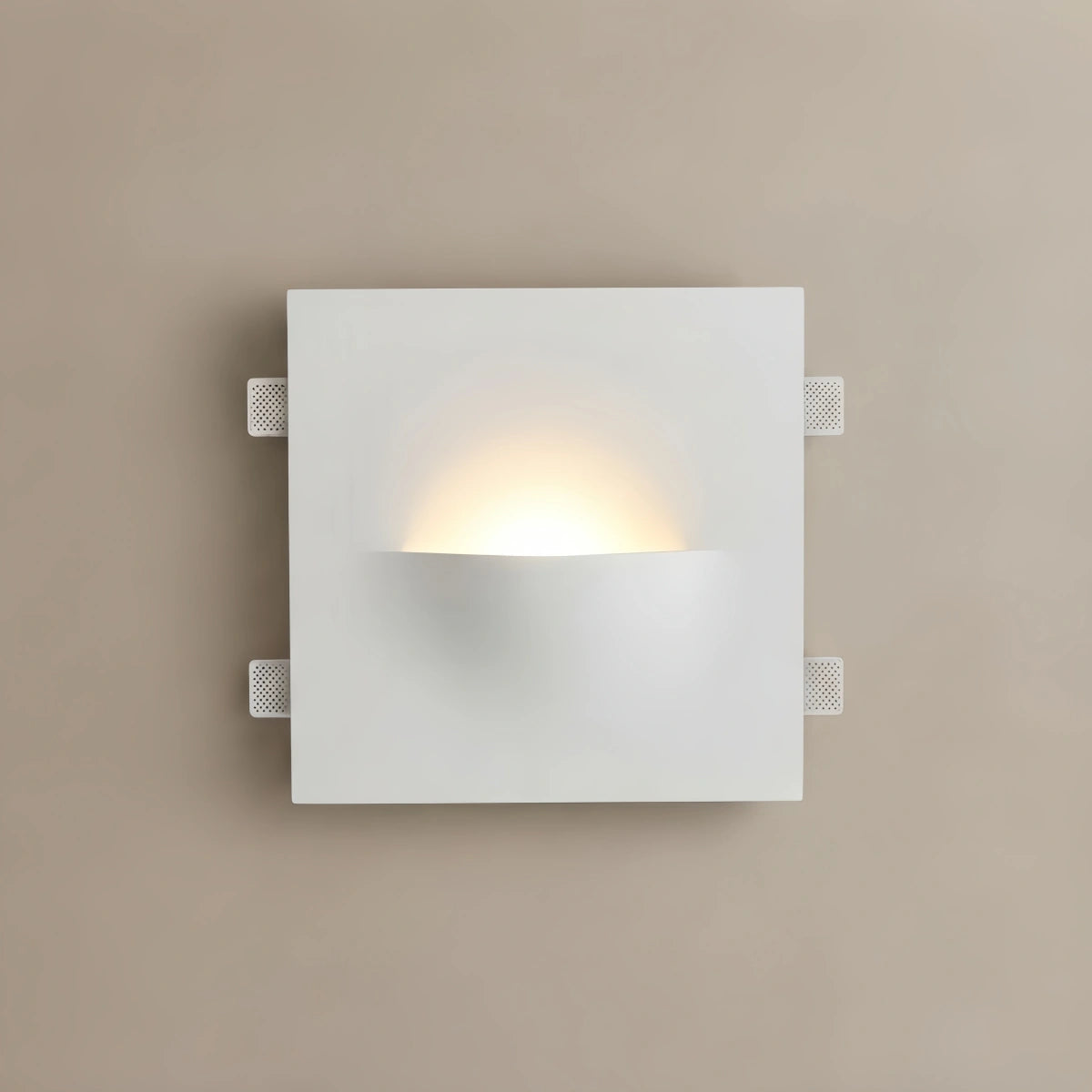 Wall Lamp – White Metal Light for Living Room