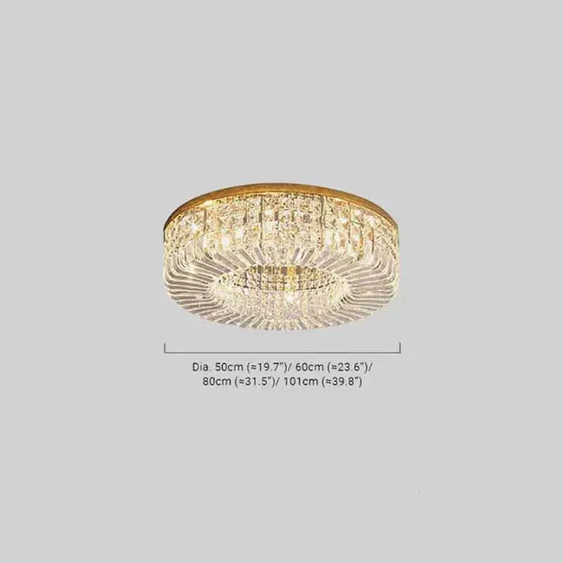 Ceiling Light – Chrome/Gold Finish