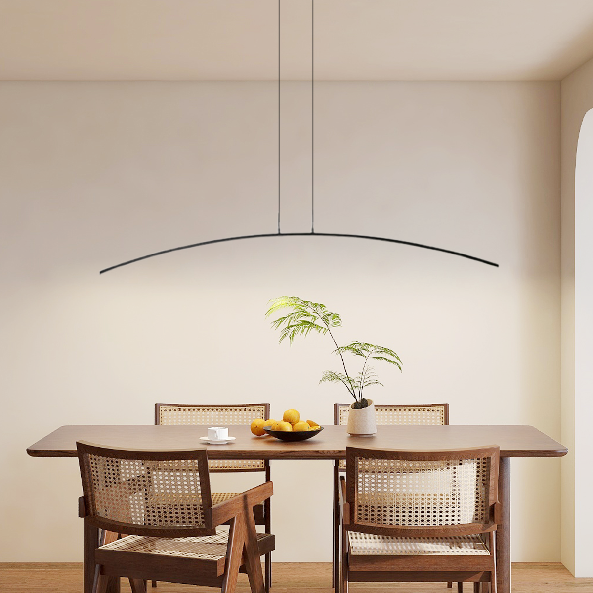 Black/Gold Minimalist Linear Metal Remote Control