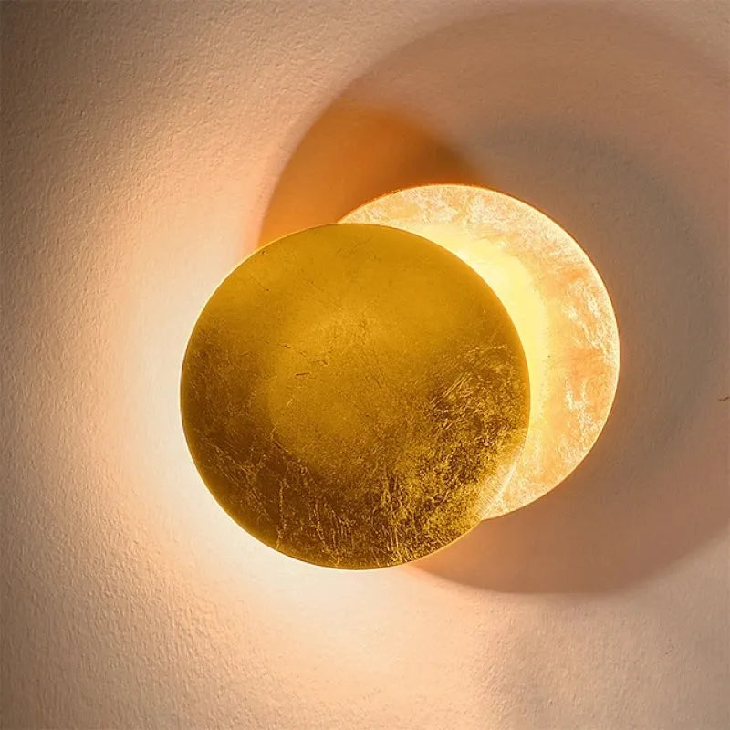 Nordic Gold Wall Lamp Moon has a beautiful Appearance