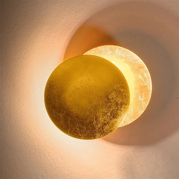 Nordic Gold Wall Lamp Moon has a beautiful Appearance
