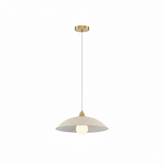 Sandora Modern Alabaster Dome Pendant – Brushed Gold Frame Soft Inviting Glow Kitchen Island