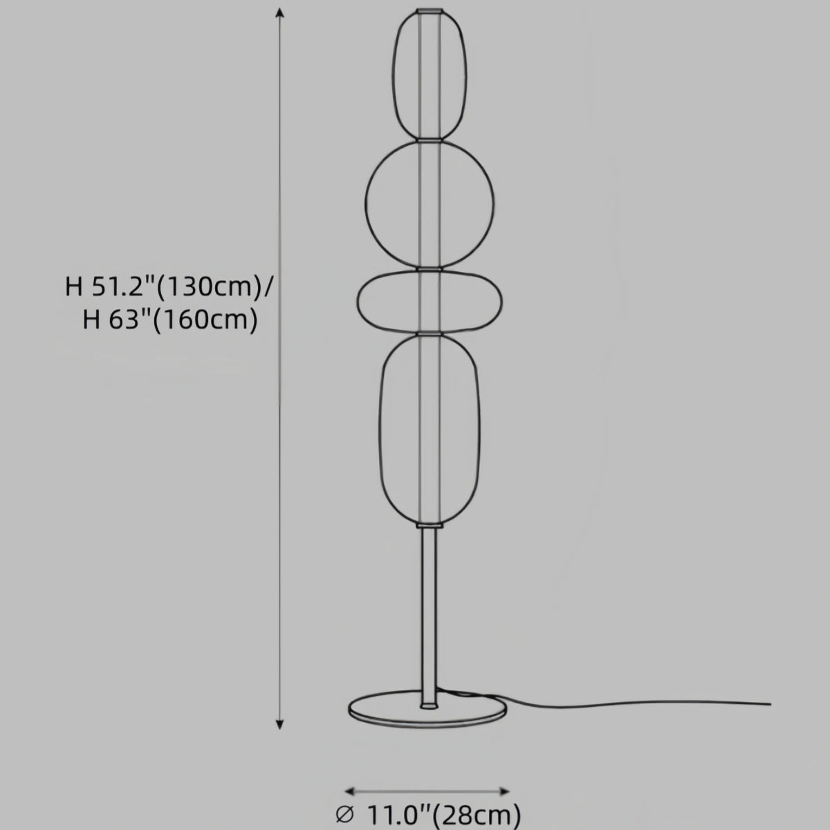 Prisma Modern Floor Lamp – Hand-Blown Crystal Interactive Design for Living Room Bedroom