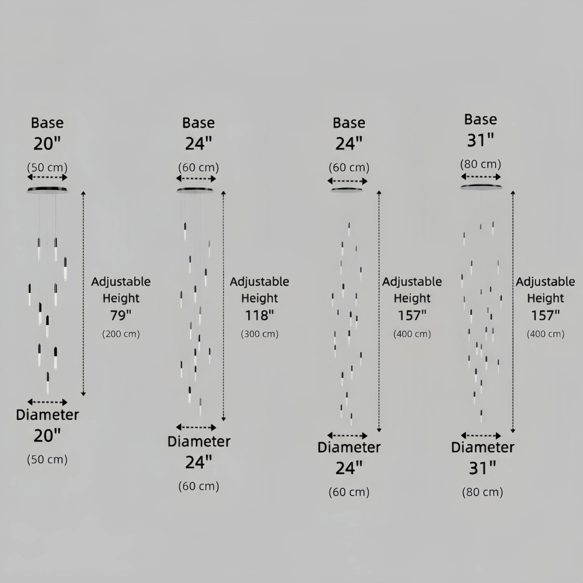 Luxury Cascade Crystal Chandelier – Reflecting & Refracting Light Brilliant Staircase