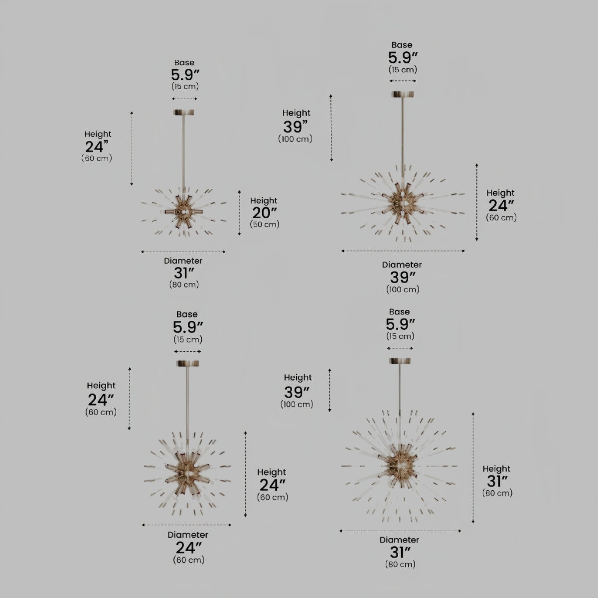 Excelis Organic Crystal Chandelier – Ethereal Shape Whimsical Storybook Charm Kitchen Island