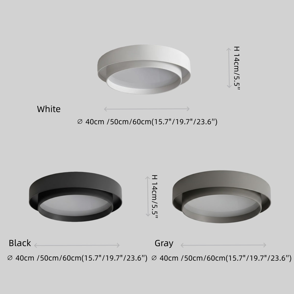 Contemporary Cylinder Ceiling Light — Matte Neutral LED for Living Room