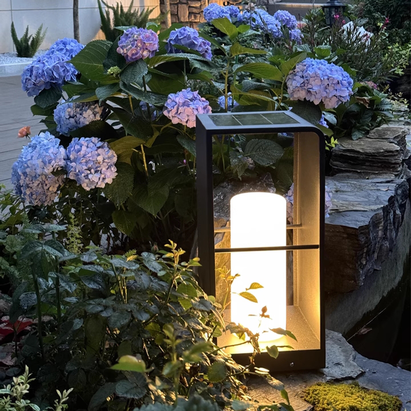 Irondale Modern Solar Pathway Light – IP65 Waterproof Candle-Style Garden
