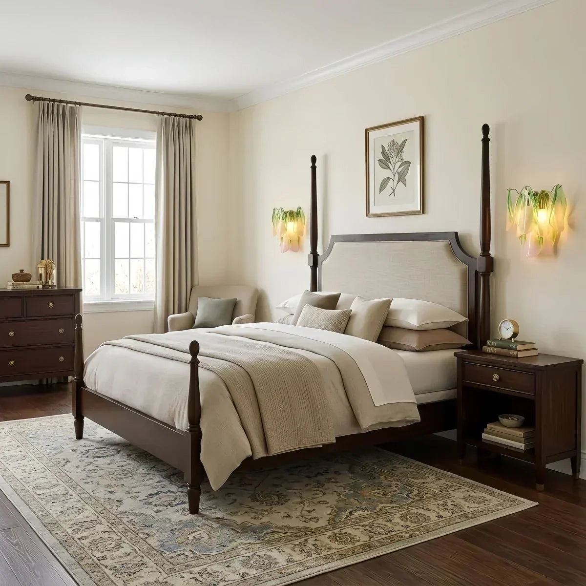 How High to Hang Wall Sconces Next to Bed?