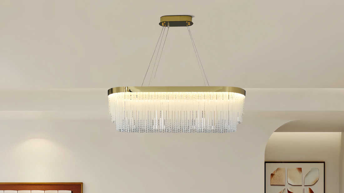 Top Chandelier Styles Shaping 2026 Interiors featured in a modern living room.