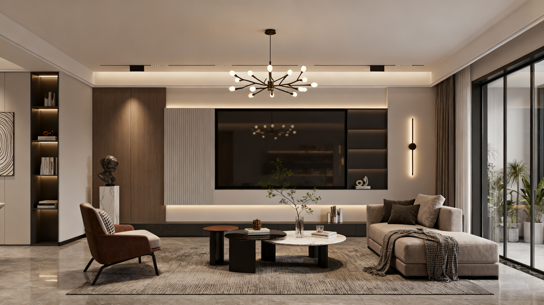 Branch-Style Chandeliers: Elevate Your Living Room with Modern Elegance