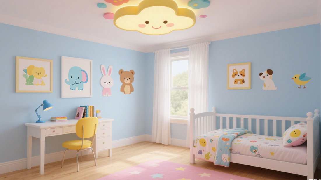 How to Choose Ceiling Lights for Kids’ Rooms | Safe & Stylish Lighting Guide