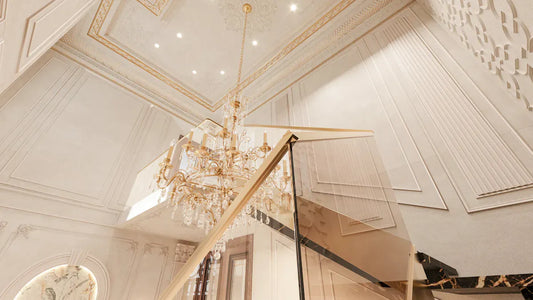 Modern chandelier for staircase made easy with these tips