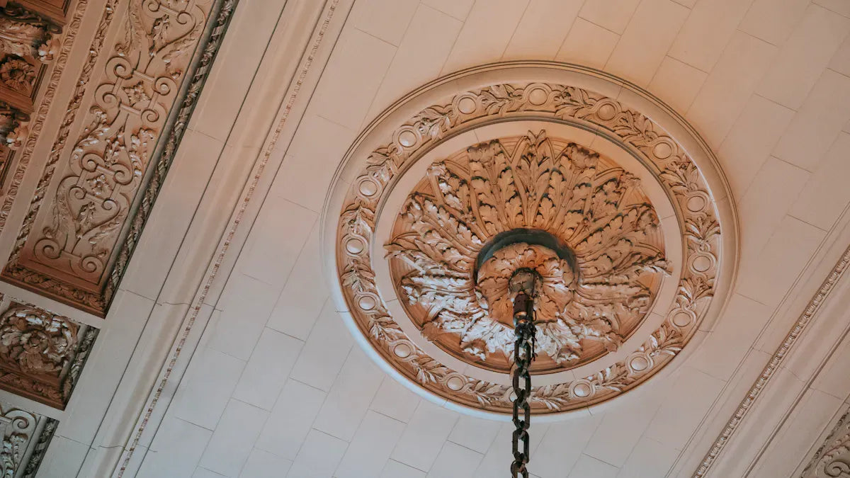 Transform Your Home with Plaster Ceiling Medallions and Lighting