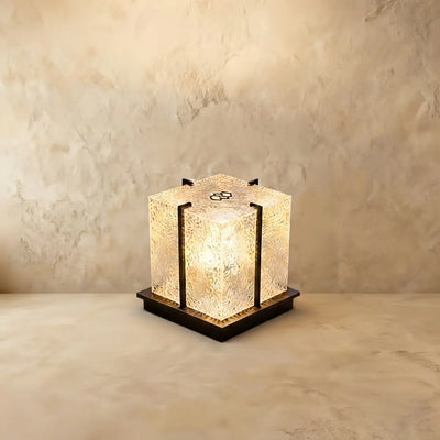 Lunara Modern Outdoor Floor Lamp--Stainless Steel Acrylic for Courtyard