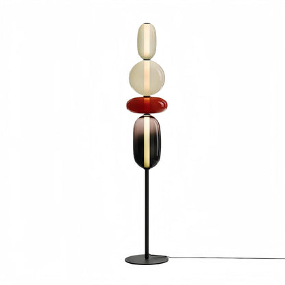 Prisma Modern Floor Lamp – Hand-Blown Crystal Interactive Design for Living Room Bedroom