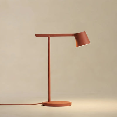 Minimalist Adjustable Table Lamp — Opal Acrylic for Study