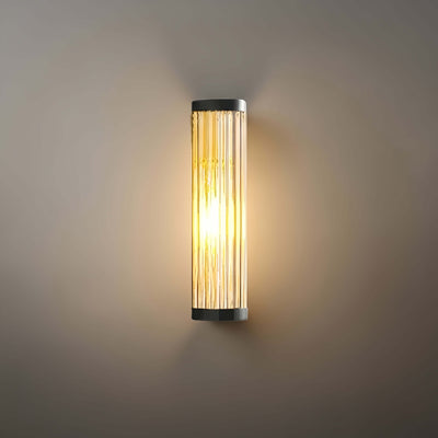 Irondale Modern Black LED Outdoor Wall Sconce – Waterproof Light for Garden/Courtyard