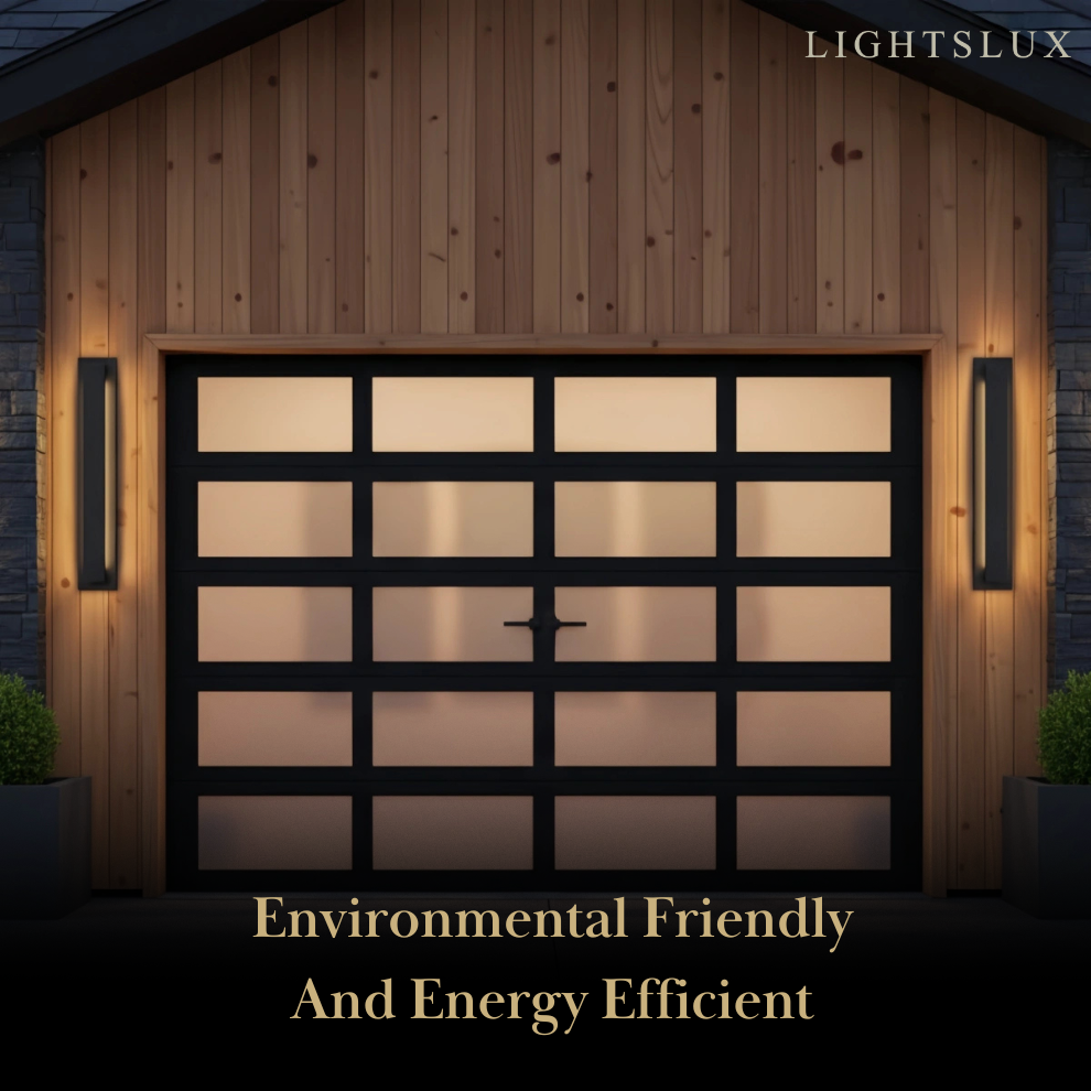  Light with Vertical COB LED, Waterproof Exterior Sconce for Entryway & Patio