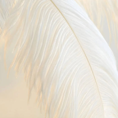 Lunara Nordic Feather Floor & Table Lamp – Luxury Lighting in 9 Colors Options Indoor