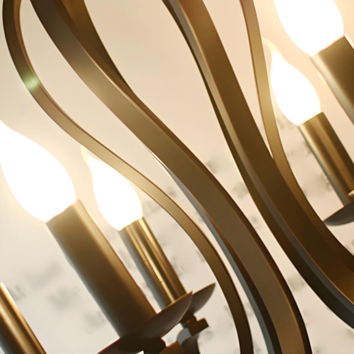  Metal Multi-Light Fixture for Dining Room/Living Room