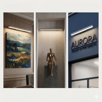 Minimalist Brushed Stainless Steel Wall Lamp -- Copper/Chrome/Black for Living Room/Bedroom