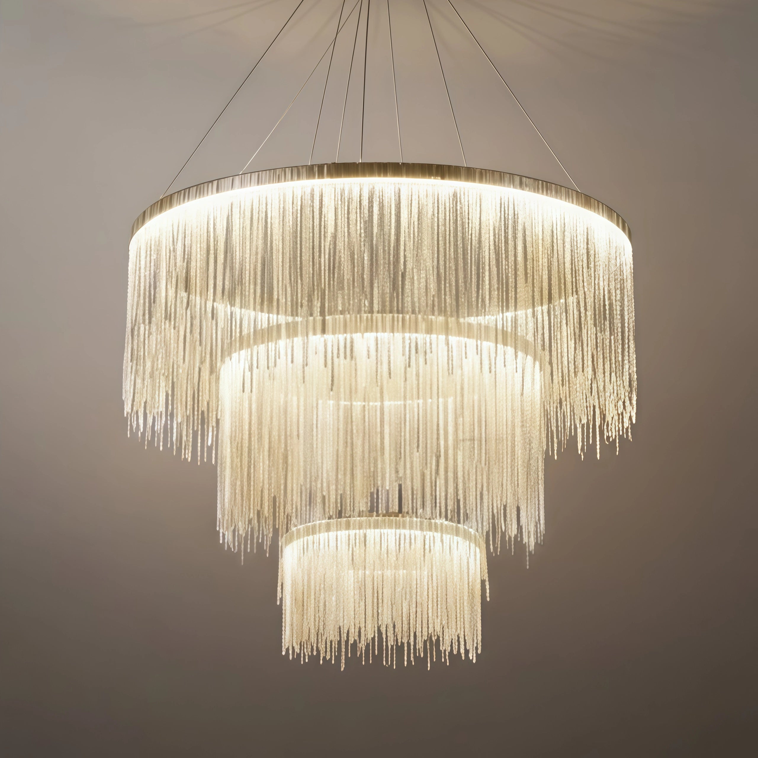 Pendant Light –Gold/Silver/Rose Gold Metal Finish for Living Room